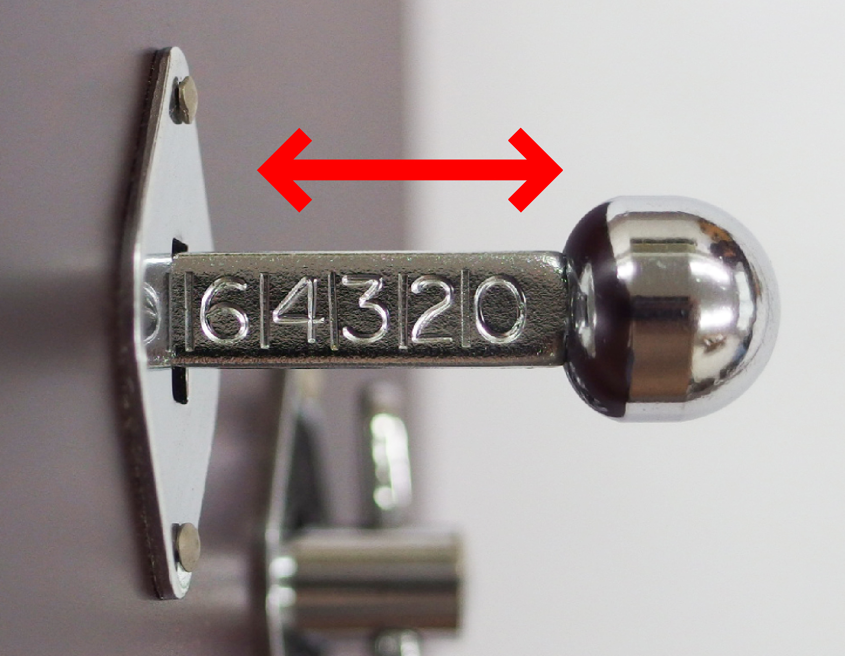 拍子切換ツマミ シルバー